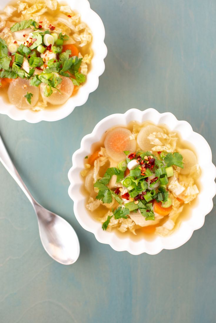 Healing Cabbage and Chicken Soup Nourishing Meals®